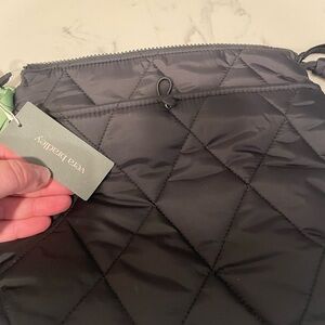 Vera Bradley Black Quilted Backpack
